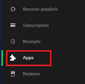 Como revogar o acesso a aplicativos de terceiros no Spotify e recuperar a privacidade menu do aplicativo spotify