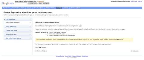 Guia do Google Apps: e-mail gratuito e muito mais no seu site ggle page15image7440 filtrada