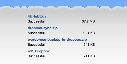 transferir arquivos para o dropbox