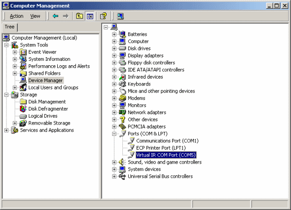 Gerenciador de Dispositivos