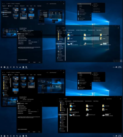 Prefere Temas Escuros? 7 dicas para tornar seu desktop com Windows ainda mais escuro Tema preto win10 447x500