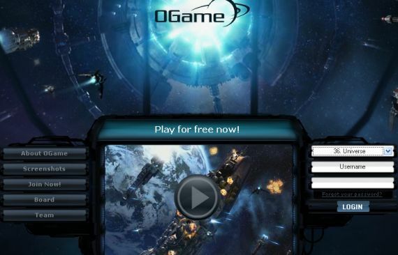 Ogame - um jogo de estratégia online gratuito da guerra espacial ogame1