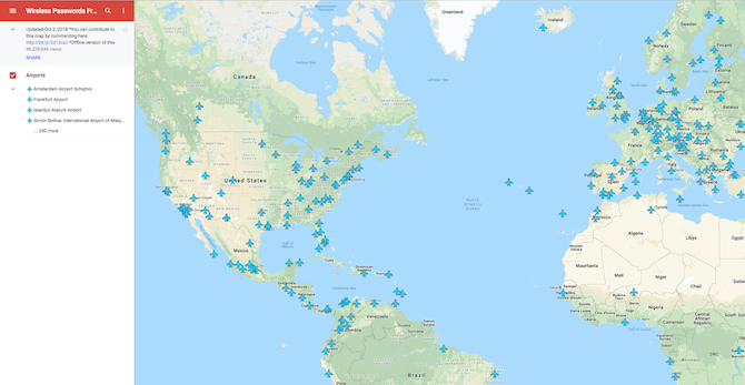 Wifi-Mapa-Aeroporto