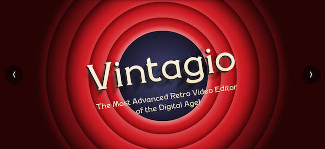 aplicativo de vídeo vintagio