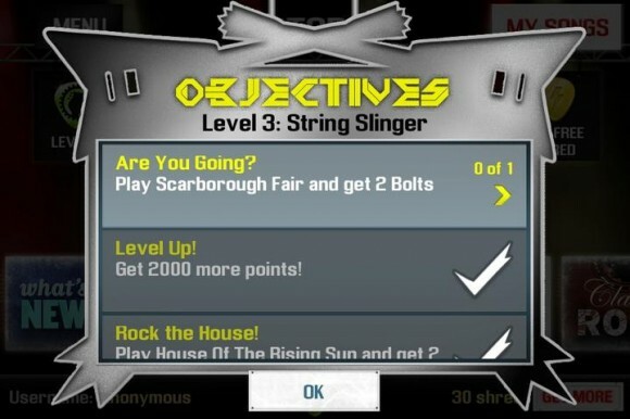 jogo de guitarra iphone