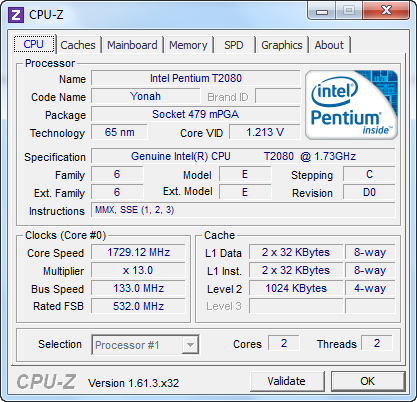 especificações do computador