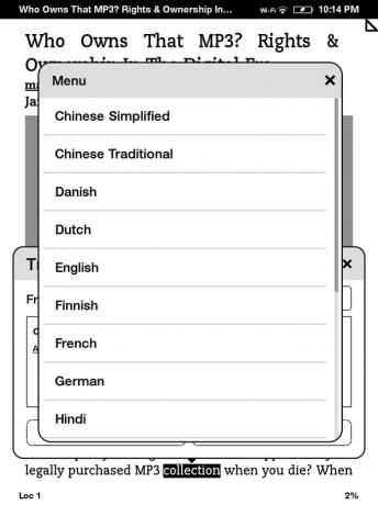 Recursos ocultos do Kindle que você precisa saber sobre o destaque Mais idiomas de tradução