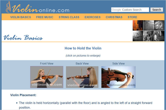 aprender a tocar violino