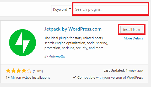 Como instalar e configurar o Jetpack no seu site WordPress wordpress install jetpack