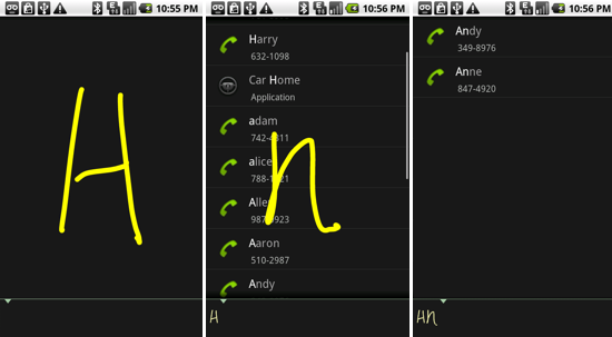 telefones com sistema operacional android 2.0