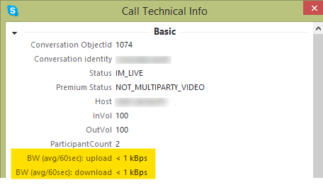 Quanta largura de banda é usada por uma chamada do Skype? Informações técnicas da ligação