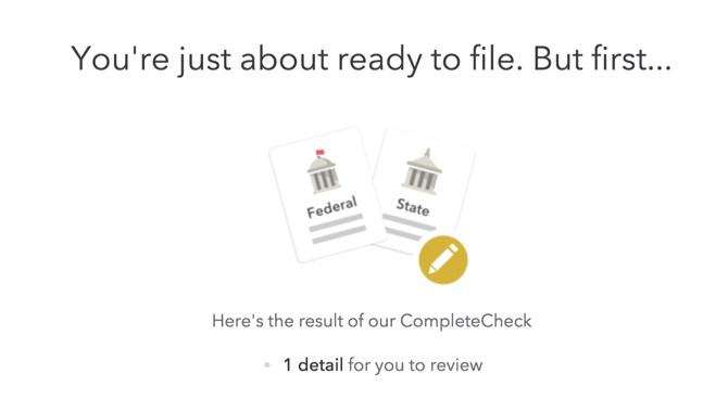 guia turbotax - revisão de retorno