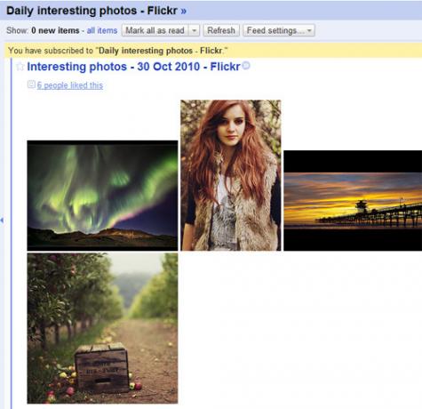 Flickr RSS