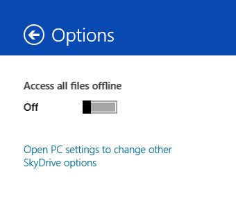 Arquivos de acesso do OneDrive