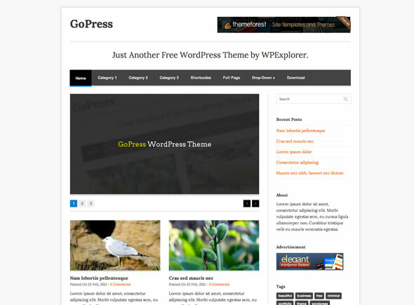 tema da revista para wordpress