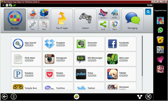 BlueStacks permite que você experimente o Android a partir do computador bs2