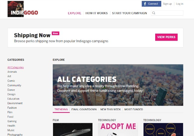 site indiegogo