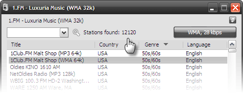 estações de rádio na internet