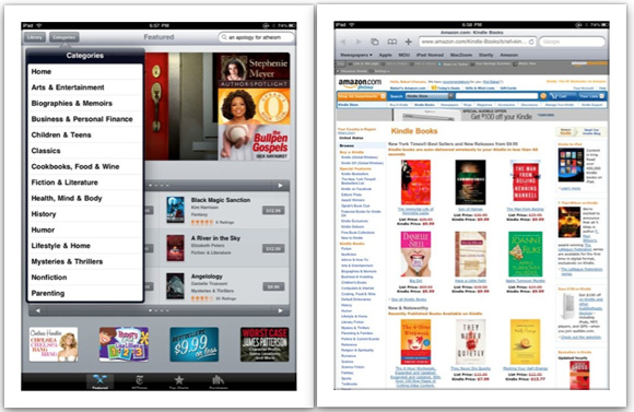 como ler e-books em um ipad