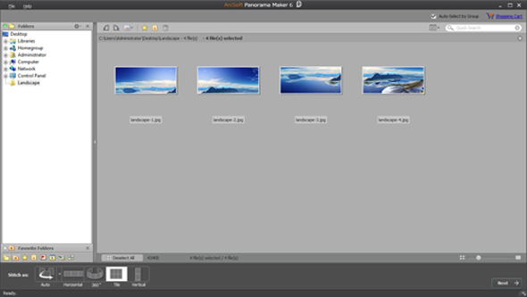 Unir imagens panorâmicas com o Arcsoft Panorama Maker 6 [Giveaway] panorama maker 6 ss1