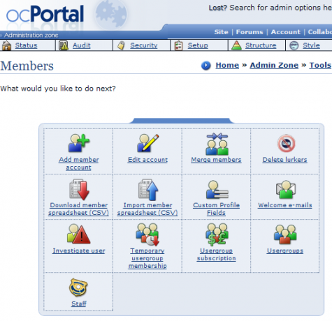 gerenciamento de conteúdo da intranet