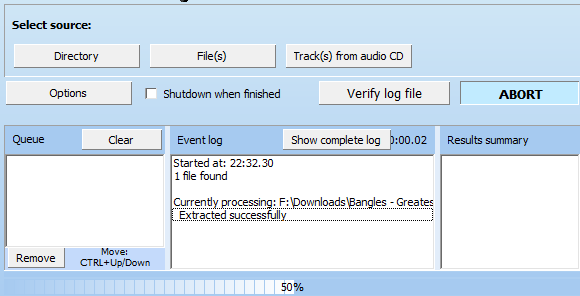 Audiochecker - verifique as origens dos seus arquivos de música ACK Check