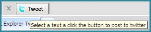 addon do twitter Internet Explorer