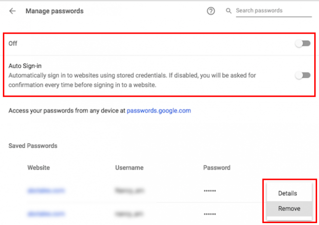 Cuidado: pare de usar o preenchimento automático nas configurações de preenchimento automático do Chrome do Password Manager