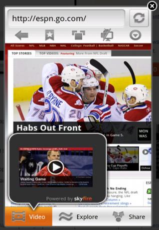 Assista a vídeos em flash no seu iPhone com o Skyfire [Notícias] 5 mbrowser skyfire