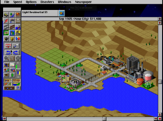 navegador cidade construtor simcity 2000