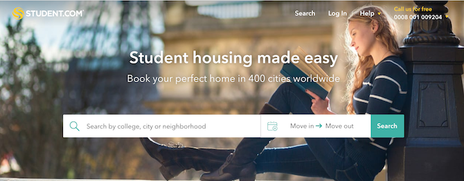 Este site útil é conhecido como Students.com