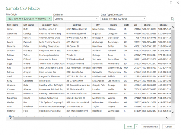 Novo Assistente de Importação de Texto no Excel