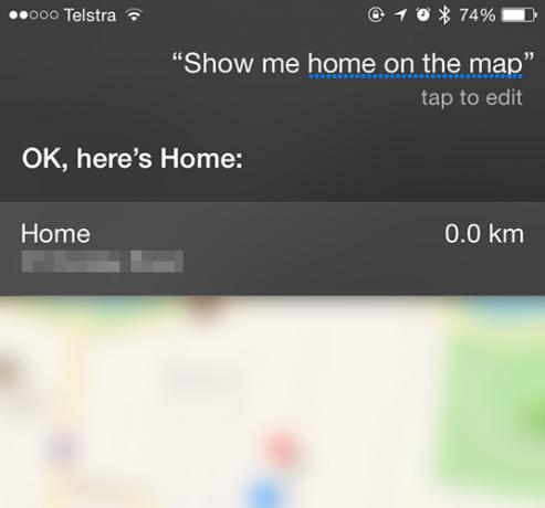 Pare a Siri e o Centro de Notificação de doar seus segredos do iPhone siri map