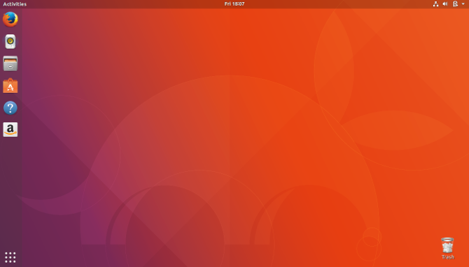 ubuntu gnome unidade desktop