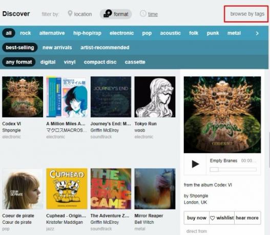 descubra música popular em todo o mundo bandcamp