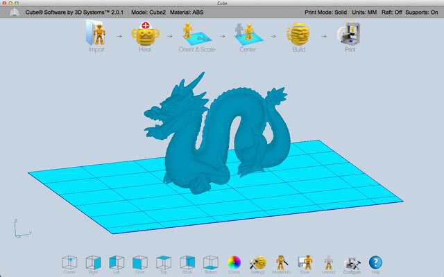 revisão da impressora 3d do cubo