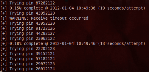 Acha que o seu Wifi protegido por WPA é seguro? Pense novamente - Aqui vem o tempo limite do Reaver reaver