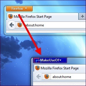 menu do firefox orange