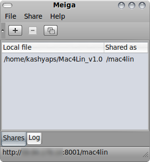 Meiga - Um dos melhores programas de compartilhamento de arquivos do Linux
