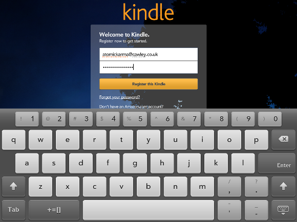 Kindle para hp touchpad