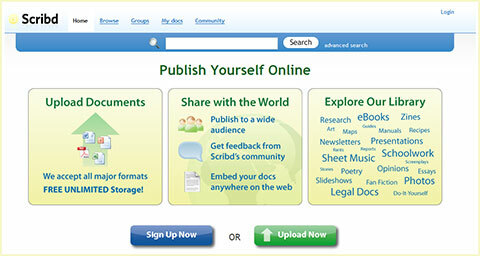 Scribd - Compartilhamento de documentos online