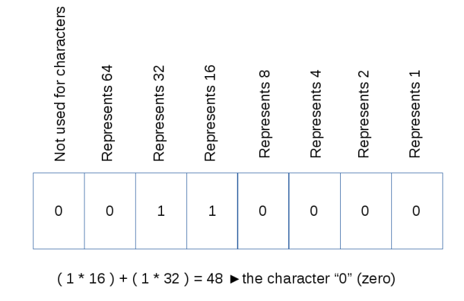 formatos de arquivo estrutura ascii