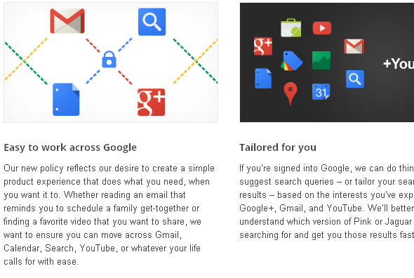 Google deve mesclar todos os seus serviços sob uma política de privacidade maciça [Notícias] googlepolicychange