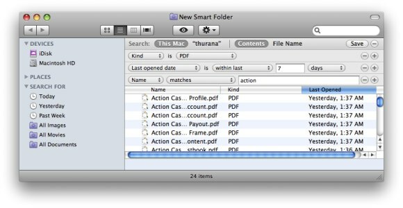 Maneiras simples de organizar seus arquivos no Mac 02 regras de pastas inteligentes