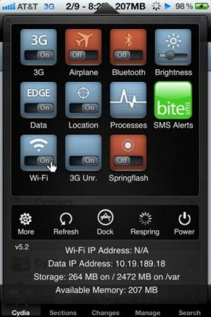 sbsettings alterna iphone