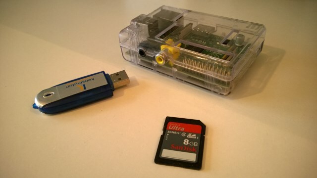 Raspberry Pi, armazenamento, memória flash