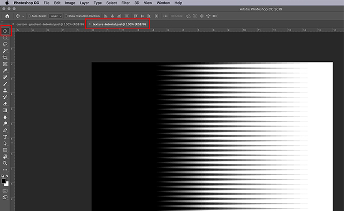 Criar uma textura de seleção de textura do Photoshop para nova imagem