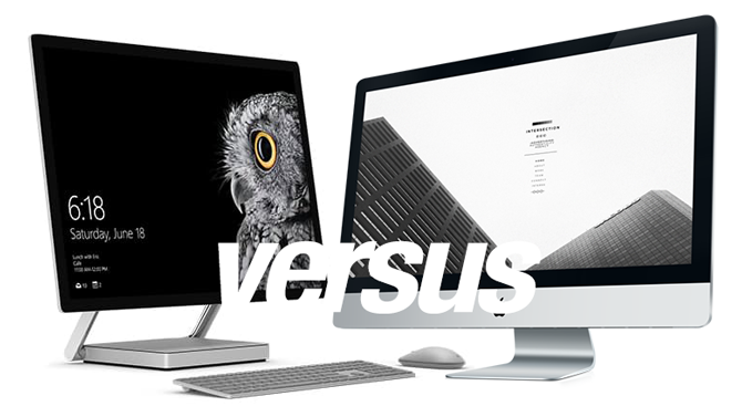 Microsoft vs. Apple: uma batalha feroz pelo melhor estúdio imac de design 1