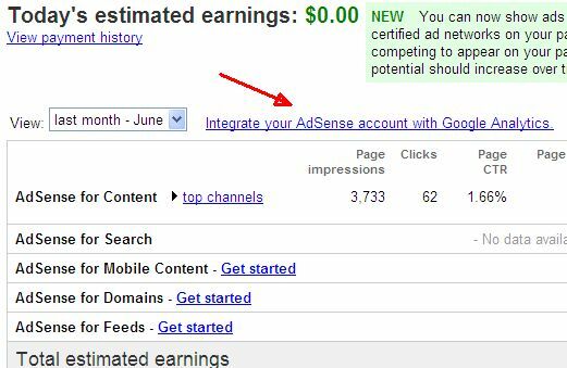 Como visualizar o desempenho do Adsense no Google Analytics e por que você gostaria do adsense1