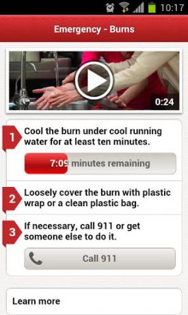 3 grandes aplicativos de primeiros socorros para Android para emergências First Aid American Red Cross